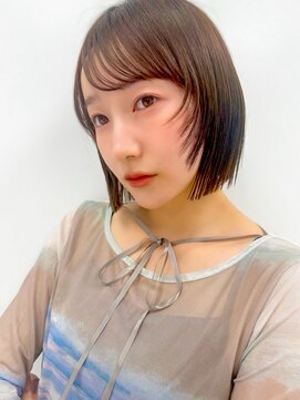 ソア 並木坂(Soa) 熊本/顔周りカット/韓国ボブ/Minori