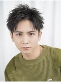 爽やかツーブロック【シャープエッジショート】