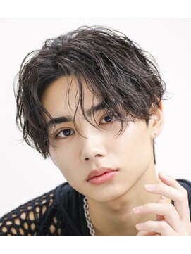 アストラ(ASTRA) MEN’S HAIR/波巻きツイストスパイラル/リバースセンターパート