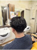 スパイラルメンズパーマ新宿