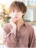 くせ毛風マッシュショート顔周りカットc8戸田公園20代30代40代!