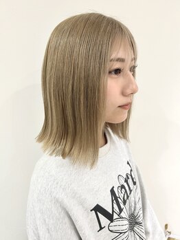 スリール(sourire)の写真/【岸和田】ハイセンスプライベートサロン＊パツっとしたボブ、ミディアム、ロングスタイルが好評◎