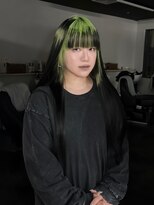 コエル(KOER) green×black