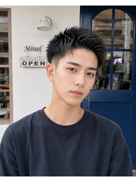 ミリール (Mireel) 清潔感ある黒髪ショート