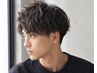 【新規メンズ人気NO.2】メンズカット+カラー(白髪染め含む) ¥13,200→