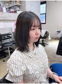 ミディアム_髪質改善_レイヤーボブー