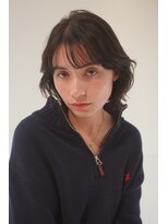 フランク(Frank) 顔周りレイヤーで作る無造作楽ちんヘア♪