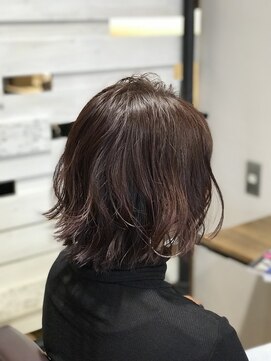 ノア 大宮店(Noa) ピンクベージュ/ショートボブ/ショートヘア/カット＋カラー