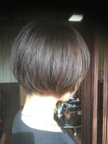 ヘアーエヌプラス (HAIR N+)&nbsp;N+質感カットで柔らかなマッシュボブ：ナームコア7　イメチェン