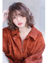 レニーバイエース(LANY by ACE)&nbsp;【LANY 横浜】メリハリパーマボブ×スモーキーベージュ