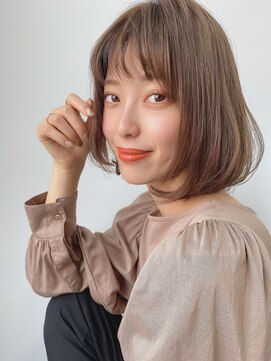 ルービック 和歌山(Rubik's) 小顔に見えるナチュラルボブスタイル