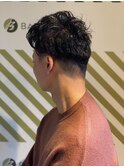 大人のパーマスタイル【BARBER-BAR】