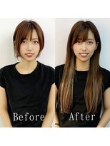 ナチュラルベージュ#シールエクステ#ナチュラルモード#渋谷