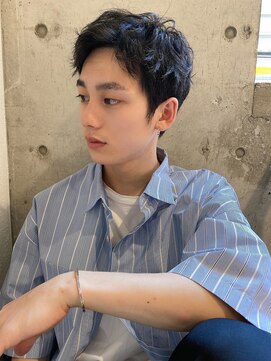 ルービック バランス 天王寺(Rubik's×Balance) ナチュラルアップバング/ビジネスショート