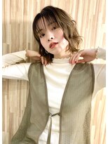 ブゾン(buZon)&nbsp;【buZonブゾン】ラフウェーブ×ハイトーンカラー