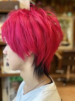 クレドガーデン 吉祥寺店(CRED GARDEN)&nbsp;ハデ髪メンズ×ウルフ×ケアブリーチ/デザインカラー/吉祥寺