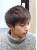 men'sカット マッシュレイヤー 爽やかショートスタイル
