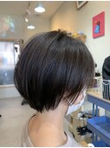 【大人可愛い】ふんわりショート ショート 大人ヘア ママヘア