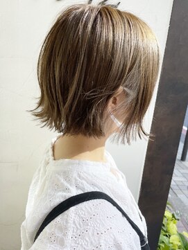 ニット 銀座(knit) 《knit銀座》大人可愛い20代30代40代ショートボブ丸み前下がり