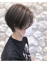 モアナ バイ ヘッドライト 武蔵小杉店(Moana by HEADLIGHT)&nbsp;Moana【武蔵小杉】#ハンサムショート#センターパート#大人可愛い