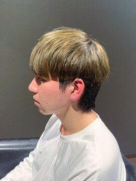 ビーダンディー(Bee dandy) 韓国マッシュショートウルフ 刈り上げなしツーブロック