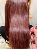 ヘアーエスクールステラ(hair S.COEUR stella) 春カラー/ピンク系カラー/うるツヤ髪/ナチュラルロング