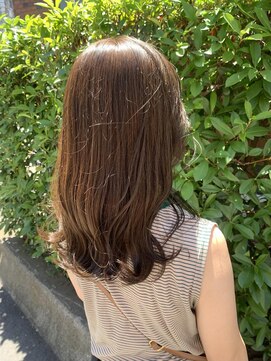 ネオヘアー 曳舟店(NEO Hair) 透明感アッシュブラウン/レイヤーカット