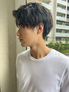 ガーデン オオタカノモリ(garden otakanomori) 大人シンプル黒髪/マッシュパーマ/ツーブロック