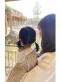 ヘアデザイン ディクト(hair design D.c.t) プライベートは1歳の女の子のママしてます。子育て奮闘中です