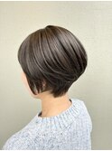 大人可愛いくびれナチュラルショートボブ