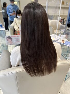 モードケイズエミュー(MODE K's eau) 髪質改善カラー×ioLuトリートメント【摂津本山/髪質改善】