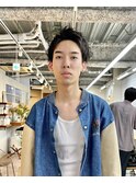 【SATOSHI】黒髪スパイキーショート