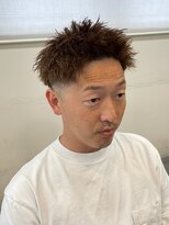 バース バイ ハピネス(BIRTH by happiness)&nbsp;フェード　ジェットモヒカン　ツイストパーマ