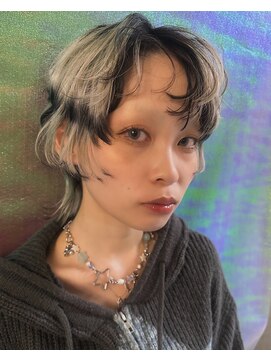 レコ 渋谷(LECO) デザインコントラストカット&カラー