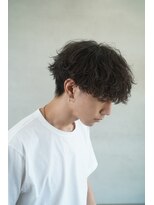 バイフィフス 天神大名(by fifth) 波巻きスパイラルパーマツイストパーママッシュメンズパーマ束感