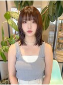 ◎黒髪小顔レイヤーで簡単色気ヘア！