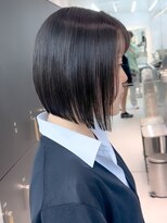 ロンドシエル 横浜(Lond ciel)&nbsp;【横浜】小顔ネビージュ黒髪秋色透明感カラーワンレンボブルフ