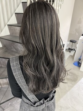 マルフェ 天王寺(marfe) グレージュハイライト#透明感カラー/髪質改善