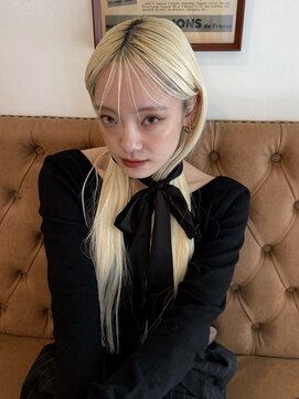 ニコ トウキョウ 渋谷(nico TOKYO) 抜きっぱなし/ブロンド/ダブルカラー/ケアブリーチ/ハイトーン