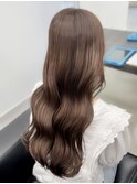 【韓国風★ムルギョル巻き×シースルーバング】艶髪大人可愛い