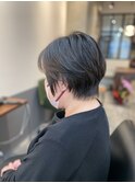 大人ショート絶壁解消美フォルム骨格補正簡単スタイリング
