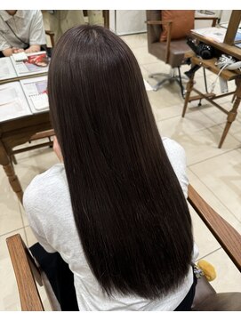 フォルテ 藤枝エピ店 髪質改善暗髪透明感カラー