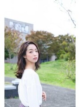 フルーノヘア 八幡駅(Hulu-no.hair) やわらかセミディ