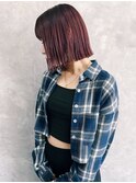 red brown bob