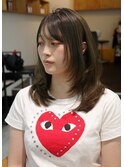 伸ばしかけ！セミロングレイヤー☆