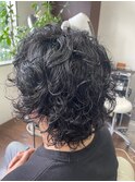 ミディアムパーマ