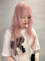 ペレ アネックス 大阪梅田茶屋町店(PELE ANNEX)&nbsp;くびれヘア/アプリコットオレンジ/夏のヘアアレンジ/梅田