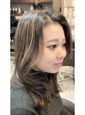地毛ハイライト