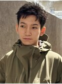 ピンパーマ・スパイキーショート・フェザーパーマ