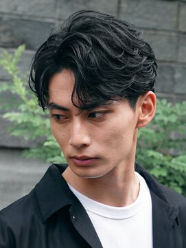 フィフス 仙台(fifth) 仙台フェザーパーマフェザーショートセンターパート毛流れ強め◯